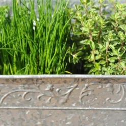 Embossed Galvanised Window Trough -Garden & Outdoors pr2000018441 card6 lg
