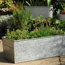 Embossed Galvanised Window Trough -Garden & Outdoors pr2000018441 card8 lg