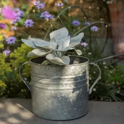 Galvanised Planter With Handles 6 Galvanised Planter With Handles -Garden & Outdoors pr2000026340 card3 lg