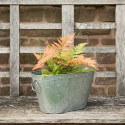 Galvanised Metal Trough 9 Galvanised Metal Trough -Garden & Outdoors pr2000026345 card5 lg