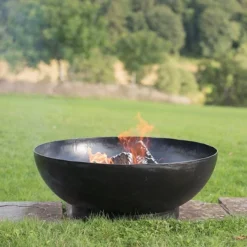 Large Iron Fire Pit Bowl -Garden & Outdoors pr2000027847 card5 lg