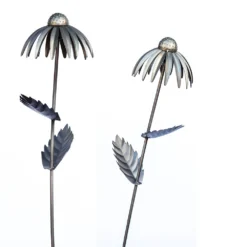 Echinacea Plant Stake - Antique Pewter -Garden & Outdoors pr2000028412 card4 lg