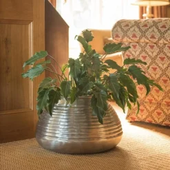 Ribbed Aluminium Pot -Garden & Outdoors pr2000028416 card3 lg