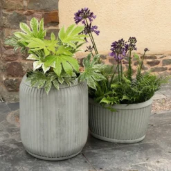 Zinc Dolly Tub Planter -Garden & Outdoors pr2000028721 card6 lg