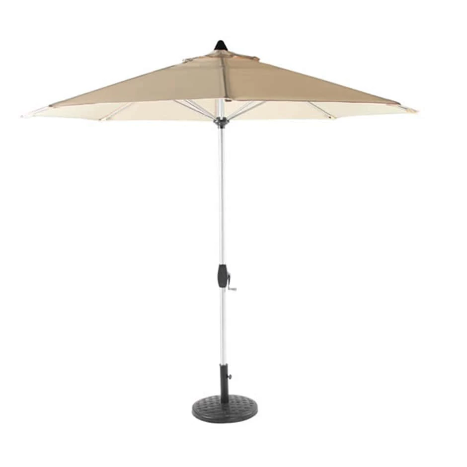 Brushed Aluminium Parasol 2.5m 1 Brushed Aluminium Parasol 2.5m