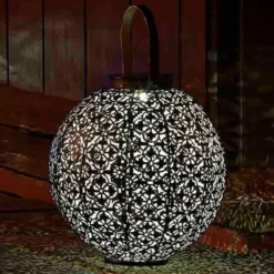 Damasque Solar Lantern -Garden & Outdoors pr2000032535 card3 lg