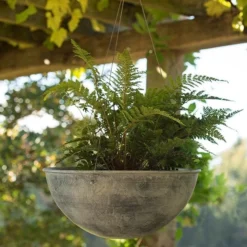 Hanging Bowl - Aged Zinc -Garden & Outdoors pr2000033957 card3 lg