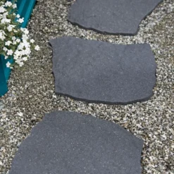 Recycled Stepping Stone Natural -Garden & Outdoors pr2000034104 card6 lg