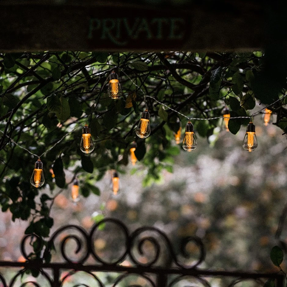 LED Edison Bulb String - Connectable 1 LED Edison Bulb String - Connectable