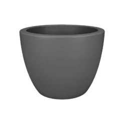 Pure Soft Round Pot With Wheels Anthracite -Garden & Outdoors pr2000035201 card3 lg