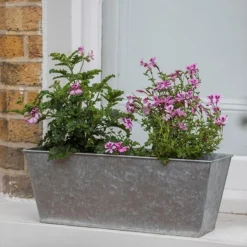 Galvanised Window Trough -Garden & Outdoors pr2000035781 card6 lg