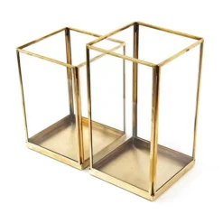 Simple Terrarium / Tealight Holder With Tray Base -Garden & Outdoors pr2000037497 card8 lg