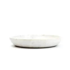 Turned White Marble Bird Bowl -Garden & Outdoors pr2000037501 card9 lg