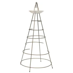 Sweet Pea Obelisk With Bird Bowl - Crocus Green 5 Sweet Pea Obelisk With Bird Bowl - Crocus Green -Garden & Outdoors pr2000037556 card3 lg