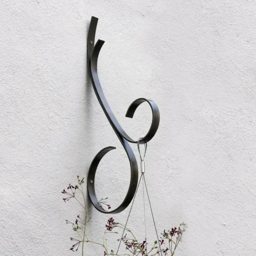 Scroll Wall Hook - Graphite 6 Scroll Wall Hook - Graphite -Garden & Outdoors pr2000037558