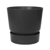 Greenville Round Pot Black