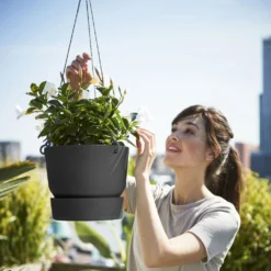 Greenville Hanging Basket Black -Garden & Outdoors pr2000038232 card4 lg