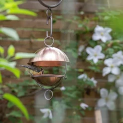 Brushed Copper Satellite Bird Seed Feeder -Garden & Outdoors pr2000040690 card4 lg