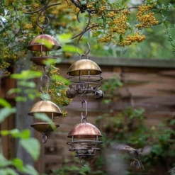 Brushed Copper Satellite Fat Ball Feeder -Garden & Outdoors pr2000040691 card8 lg