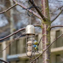 Tree Hanging Fat Ball Feeder - Brass -Garden & Outdoors pr2000041701 card3 lg