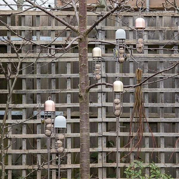 Garden Stake Fat Ball Feeder - Putty Grey 4 Garden Stake Fat Ball Feeder - Putty Grey - Image 4