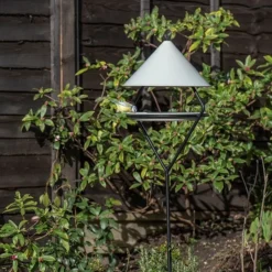 Bird Feeding Hut On Stake - Putty Grey -Garden & Outdoors pr2000041725 card4 lg