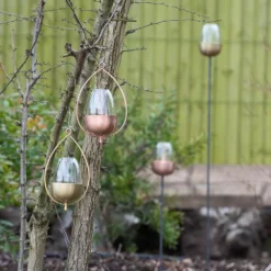 Tulip Stake Tealight Holder (adjustable Height) - Brushed Brass 15 Tulip Stake Tealight Holder (adjustable Height) - Brushed Brass -Garden & Outdoors pr2000041729 card8 lg