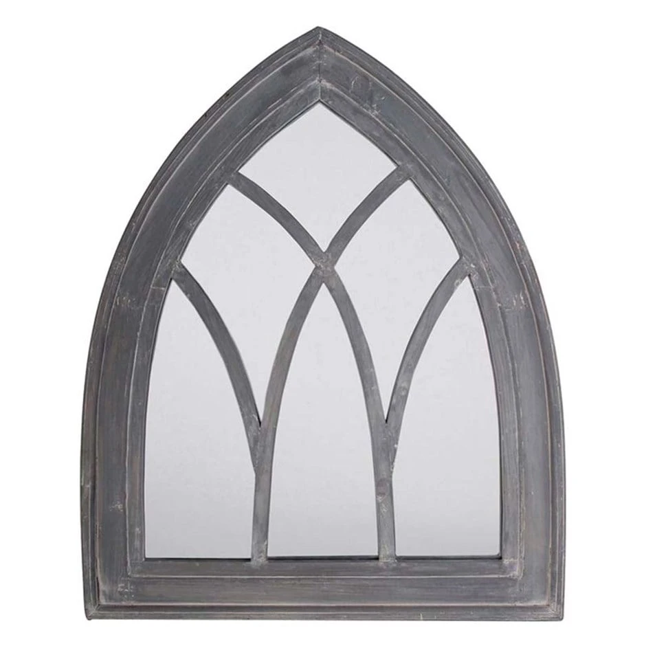 Gothic Mirror - Grey Wash 1 Gothic Mirror - Grey Wash