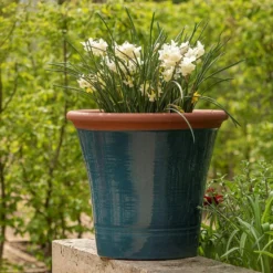 Garden & Outdoors 22 Dark Teal Kitchen Planter