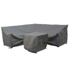 Modular Corner Sofa Set Cover - Khaki