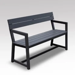 Mkaa Bench With Armrests - Three Seater 11 Mkaa Bench With Armrests - Three Seater -Garden & Outdoors pr2000046293 card6 lg