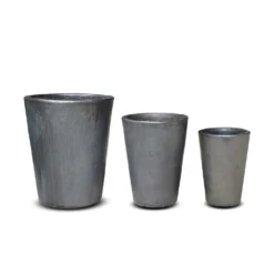 Glazed Terracotta Long Tom Pot - Matt Charcoal 9 Glazed Terracotta Long Tom Pot - Matt Charcoal -Garden & Outdoors pr2000046307 card5 lg