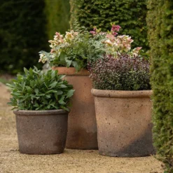 Terracotta Pot - Sandblasted -Garden & Outdoors pr2000046311 card3 lg