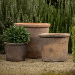 Terracotta Pot - Sandblasted -Garden & Outdoors pr2000046311 card4 lg