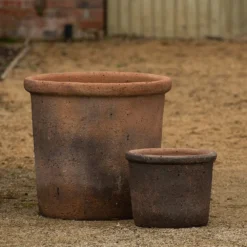 Terracotta Pot - Sandblasted -Garden & Outdoors pr2000046311 card7 lg