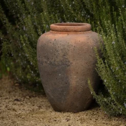 Terracotta Jar - Sandblasted -Garden & Outdoors pr2000046313 card7 lg