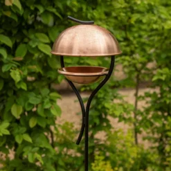 Stake Bird Feeder - Copper 9 Stake Bird Feeder - Copper -Garden & Outdoors pr2000046886 card5 lg