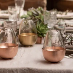 Tulip Tealight Holder - Copper 13 Tulip Tealight Holder - Copper -Garden & Outdoors pr2000046888 card6 lg