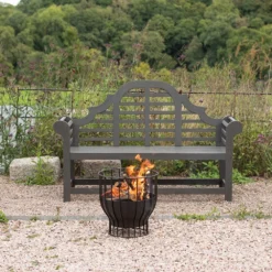 Fire Basket/table With Copper Top -Garden & Outdoors pr2000046902 card9 lg