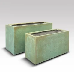 Rectangular Terrace Planter - Verdigris -Garden & Outdoors pr2000048712 card4 lg