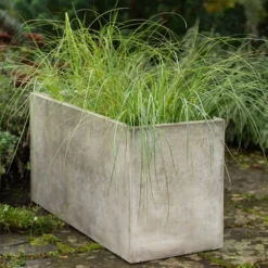 Rectangular Terrace Planter - Weathered Cream -Garden & Outdoors pr2000048714 card10 lg
