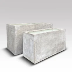 Rectangular Terrace Planter - Weathered Cream -Garden & Outdoors pr2000048714 card4 lg