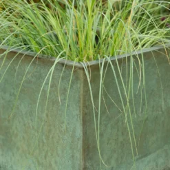 Square Terrace Planter - Verdigris -Garden & Outdoors pr2000048721 card6 lg
