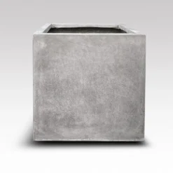 Square Terrace Planter - Weathered Cream -Garden & Outdoors pr2000048723 card4 lg