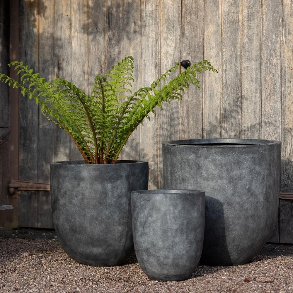 Drop Planter - Ash Grey 6 Drop Planter - Ash Grey - Image 6