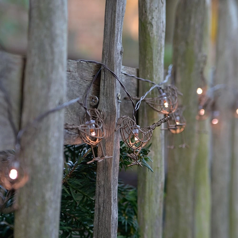 Solar Robins String Lights Warm White 4 Solar Robins String Lights Warm White - Image 4